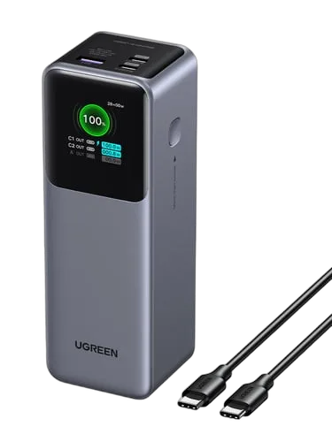 PowerBank 3 ports/25000mAh/200W/Gris