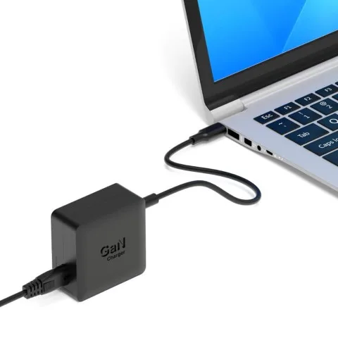 Port Alimentation GaN 65W pour DELL - 2 embouts - Noir — vue 4