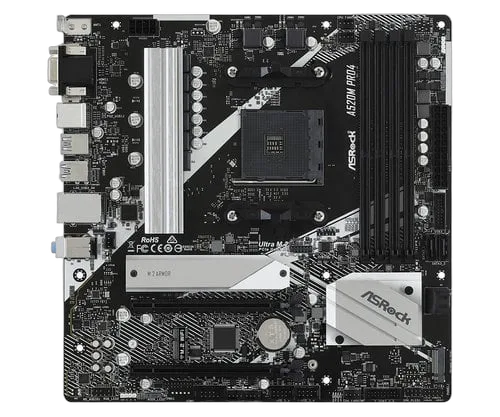 ASRock A520M Pro4 — vue 2