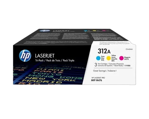 HP - Cyan, Magenta, Jaune - CF440AM — vue 1