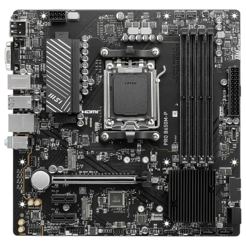 MSI PRO B650M-P-Seconde Vie — vue 3