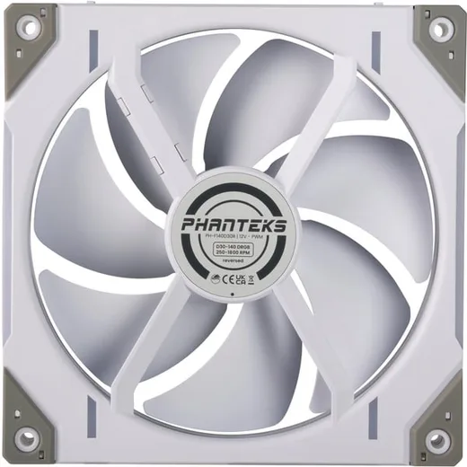 Phanteks D30 Reverse White (Pack de 3x140 mm) D-RGB — vue 2