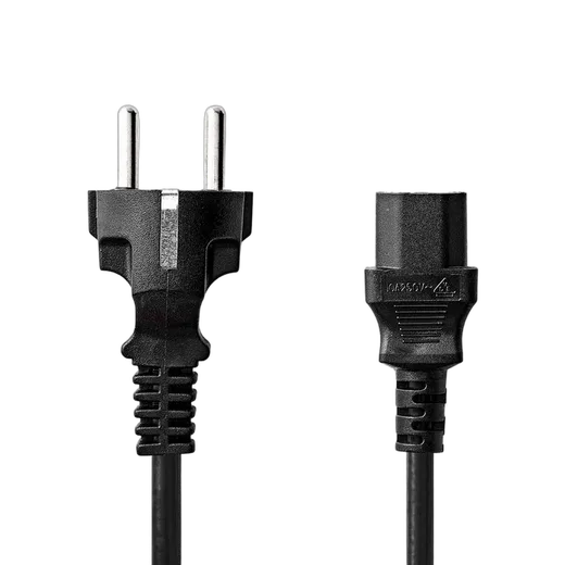 Nedis Câble prise de terre mâle/IEC-320-C13 - 2m - Noir — vue 3