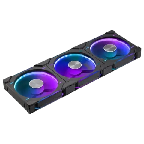 D30 PWM Reverse Airflow D-RGB - Pack 3x140mm-Noir