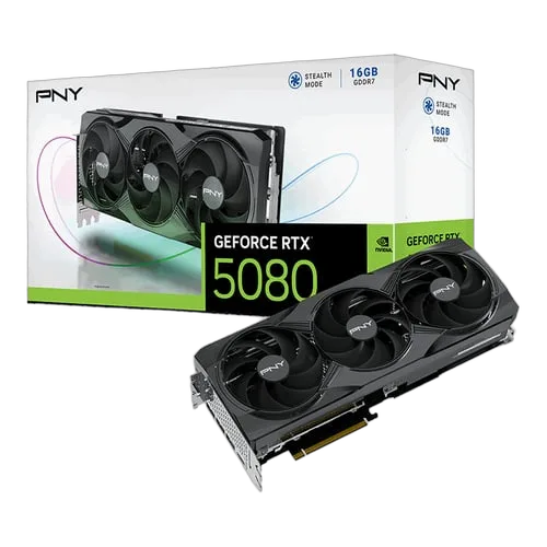 PNY RTX 5080 16GB Triple Fan — vue 1
