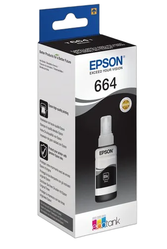 Epson Ink/T6641 Colour Bottle 70ml BK — vue 2