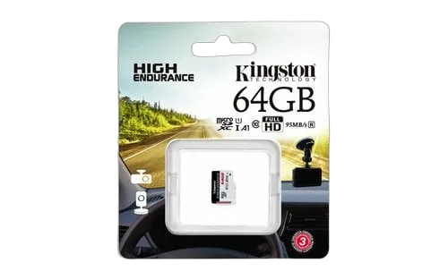 Kingston 64GBmicroSDXC Endurance 95R/30W UHS-I CO — vue 3