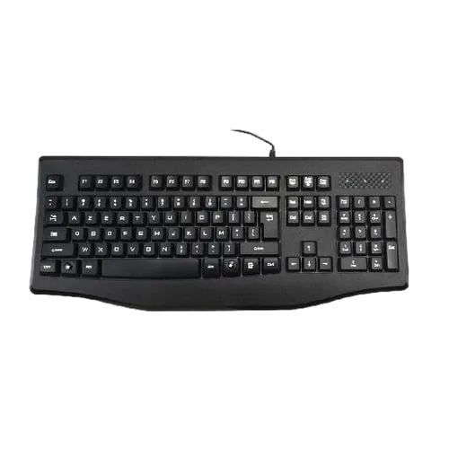 USB Azerty silencieux - Noir