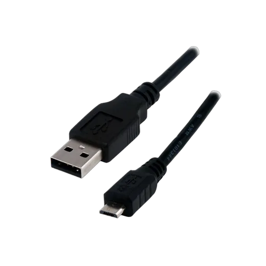 MCL Samar Câble USB-A 2.0 OTG vers micro USB B mâle/mâle - 1m — vue 1