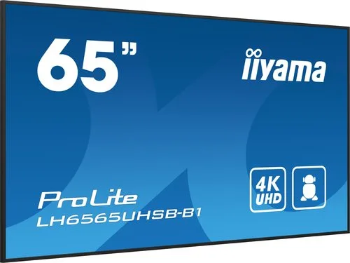 Iiyama LH6565UHSB-B1 64.5IN IPS 4K — vue 4