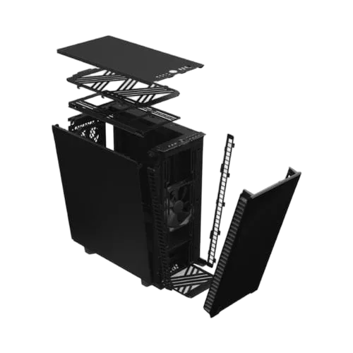 Fractal Design Define 7 Compact Solid Noir — vue 4