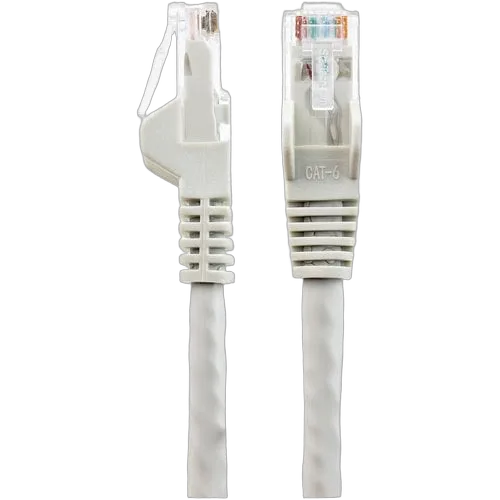 StarTech 3m LSZH CAT6 Ethernet Cable 10GbE Grey — vue 3