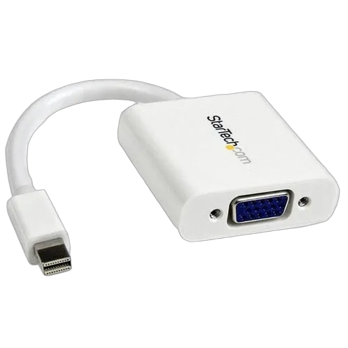 StarTech Mini DisplayPort to VGA Adapter - White — vue 1