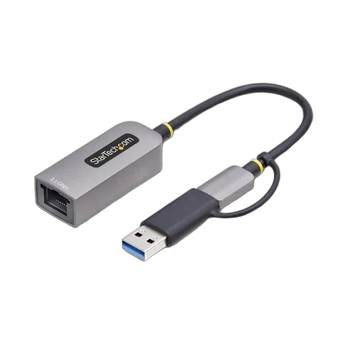 StarTech Adaptateur Ethernet vers USB-C/USB-A — vue 2