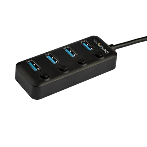 StarTech Hub - USB C 4-Port with On/Off Switches — vue 5