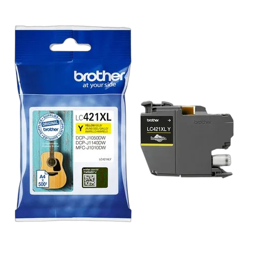 Brother - Jaune - LC421XLY — vue 3