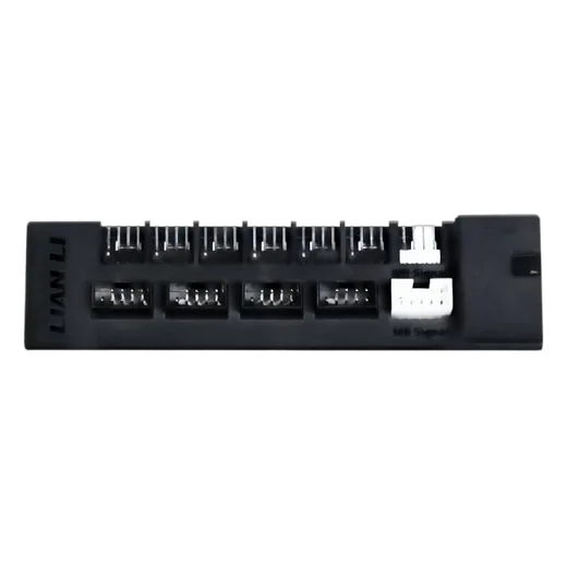 Lian-Li EDGE HUB, 4x USB, 6x PWM - Noir — vue 1