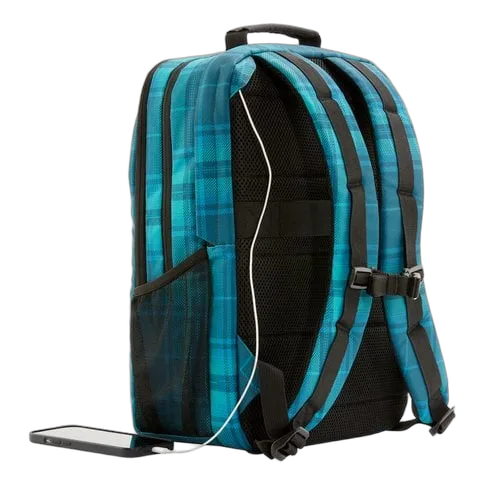 HP Campus XL Tartan plaid Backpack — vue 1