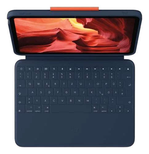 Logitech Rugged Combo 4 pour iPad - Bleu — vue 3