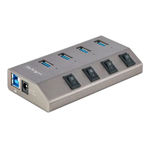 StarTech 4-PORT SELF-POWERED USB-C HUB — vue 1