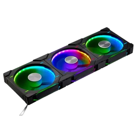 Phanteks D30 PWM Regular Airflow D-RGB - Pack 3x140mm - Noir — vue 1