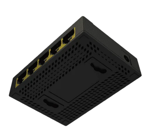 ST3105GC - 5 ports 10/100/1000 — vue 3