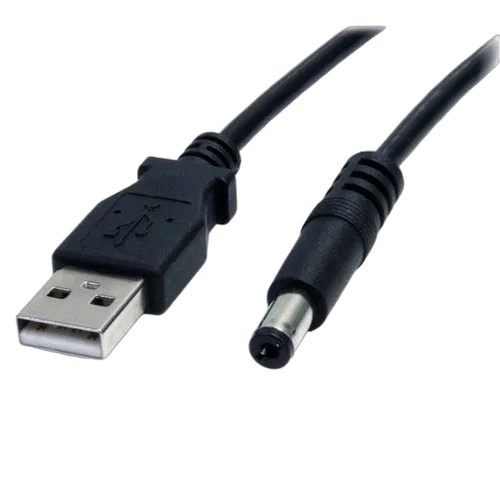 StarTech 2m USB to 5.5mm Type M Barrel Cable — vue 1