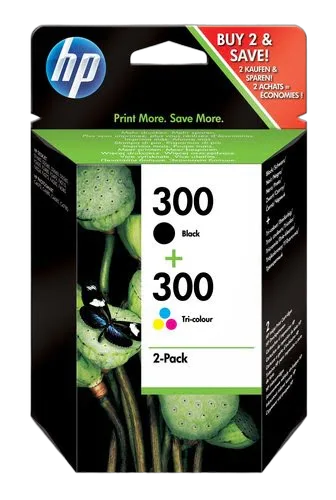 HP 300 Ink Cartridge Combo 2 Pack — vue 1
