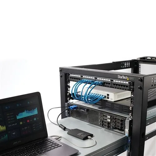 StarTech KVM Portable Crash Cart w/File Transfer — vue 5