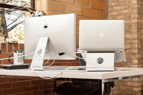 NewStar Laptop Desk Stand ergonomic — vue 7