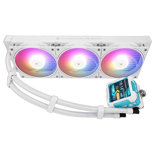 Thermalright Frozen Warframe Pro 360 ARGB - 360mm - Blanc — vue 3