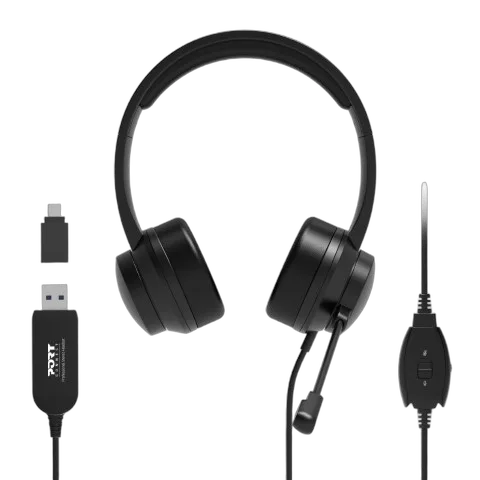 Port Comfort Office - Filaire - Noir — vue 5