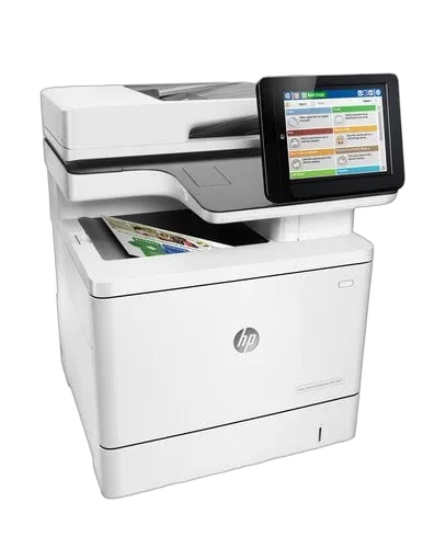 HP Color LaserJet Enterprise MFP M577dn - Blanc — vue 6