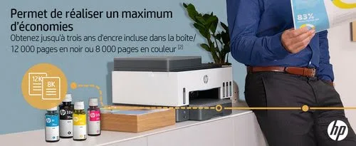 HP Smart Tank 7605 Tout-en-un - Gris — vue 7