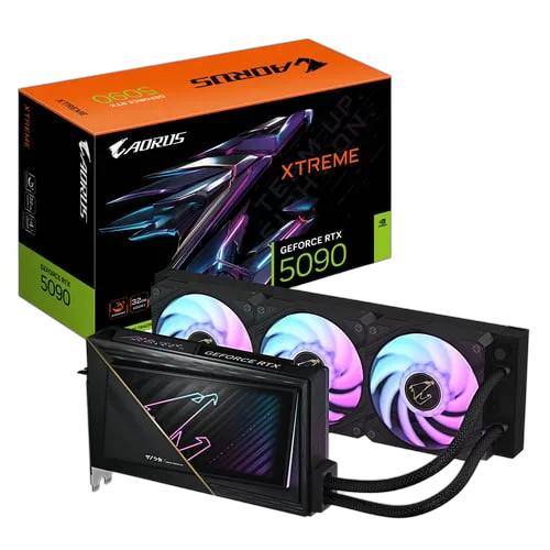 Gigabyte AORUS GeForce RTX 5090 XTREME WATERFORCE 32G — vue 1
