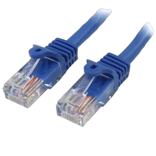 StarTech 3m Blue Snagless UTP Cat5e Patch Cable — vue 1