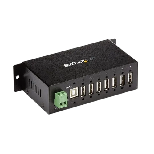 StarTech Mountable Industrial 7 Port USB Hub — vue 1