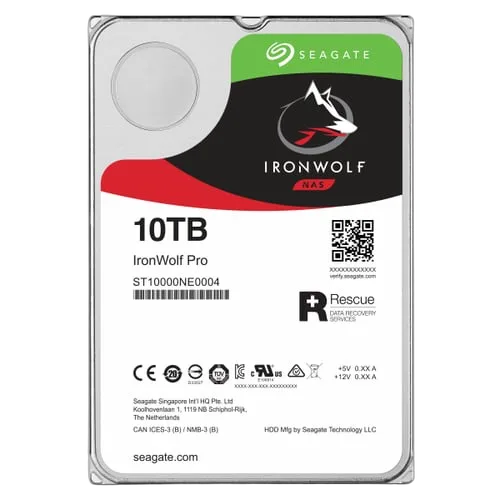 Seagate 10To IronWolf Pro SATA III 256Mo - ST10000NT001 — vue 4