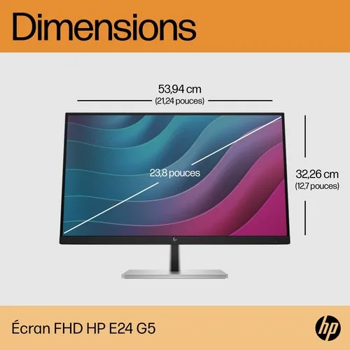 HP E24 G5 FHD — vue 9