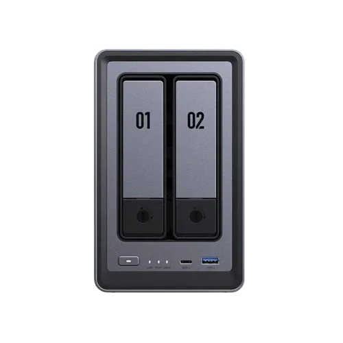 UGREEN DXP2800 - 2 Baies avec 2 disques de 4To RED Plus — vue 2