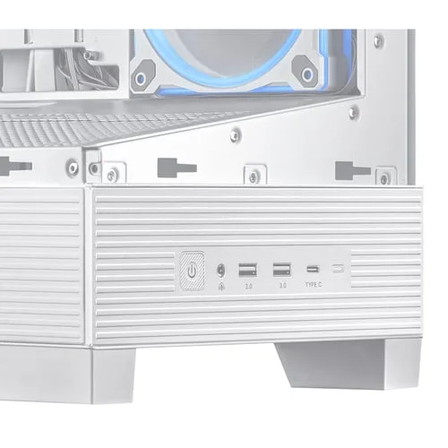 Asus Prime A31 PLUS TG ARGB Blanc - MT/Sans Alim/ATX — vue 6