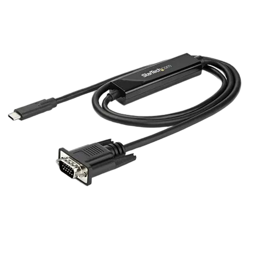 StarTech 1m 3 ft USB C to VGA Cable — vue 4