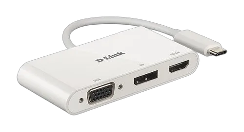 D-Link 3-IN-1 USB-C TO HDMI/VGA — vue 1