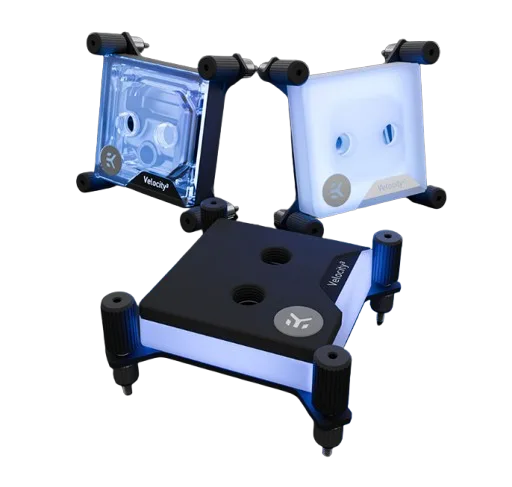 EK Water Blocks EK-Quantum Velocity³ 1700/1851/AM5 - Acetal Noir — vue 4