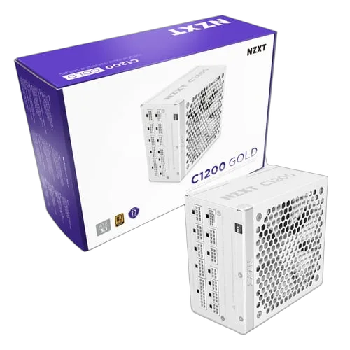 NZXT ATX 1200W - 80+ Gold - C1200 Blanc — vue 7