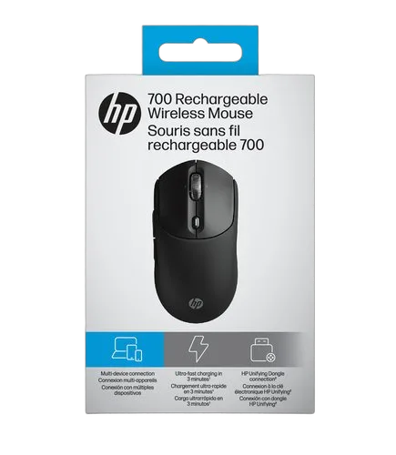 HP 700 Rechargeable Wireless Mouse EMEA- — vue 8