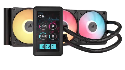 Corsair iCUE LINK TITAN II 360 RX LCD - 360mm - Noir — vue 1