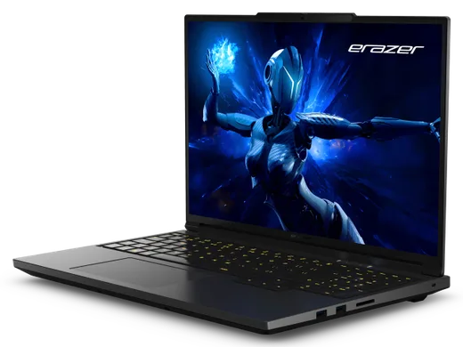 ERAZER Major 16 X1 - 16" QHD+ 300Hz Core Ultra 7 255HX 5070Ti 32Go 2To W11 — vue 6