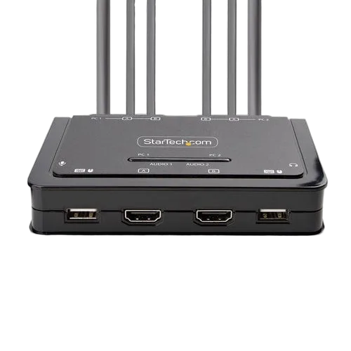 StarTech 2-PORT COMPACT 4K KVM SWITCH - — vue 3