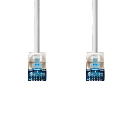Nedis Câble RJ45 Cat6a S/FTP - 10m - Blanc — vue 2
